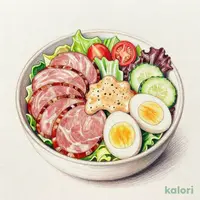 パストラミ&ボイルドエッグサラダ