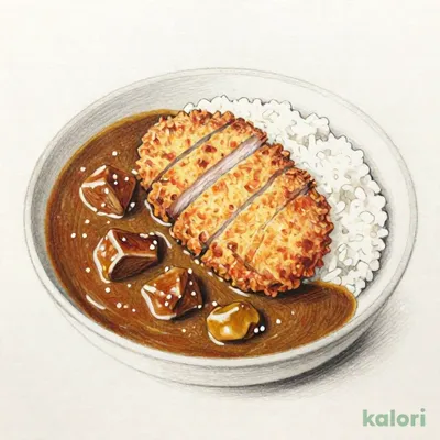 ビーフとカツの贅沢カレー