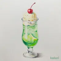 メロンクリームソーダ