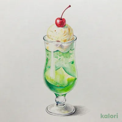 メロンクリームソーダ