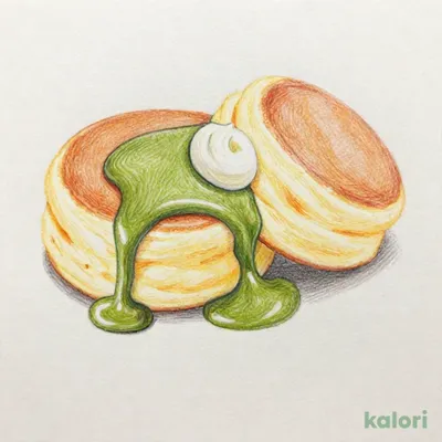 宇治抹茶のふわとろパンケーキ 2枚