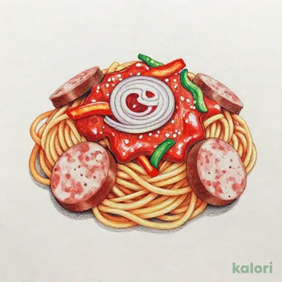 昔ながらの王道ナポリタン