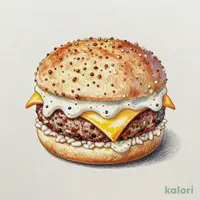 こだわりハンバーグのドリア