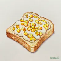 コーンマヨトースト