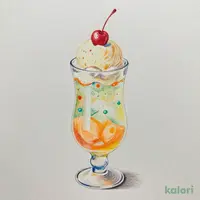 メロンクリームソーダ