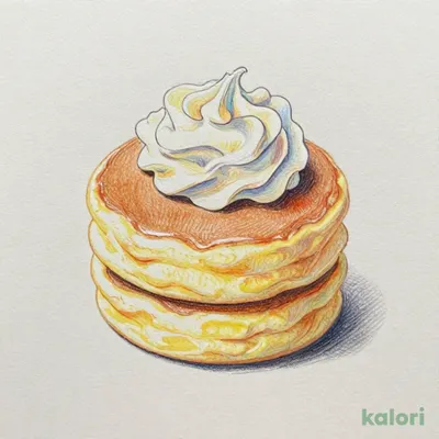 特製クリームのパンケーキ（ジャストサイズ）