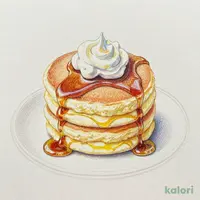 特製クリームのリコッタパンケーキ