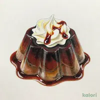 黒みつのカフェゼリー