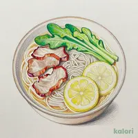 もち豚しゃぶとレモンのフォー