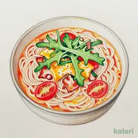 トマトチーズの豆乳クリームフォー