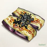 塩昆布焼き茄子