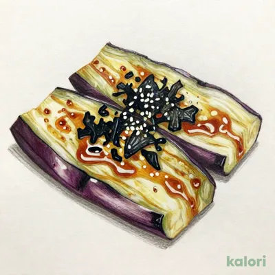 塩昆布焼き茄子