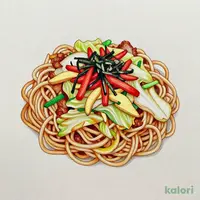 もちもち麺焼きそば