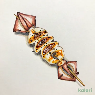 イカ焼き串