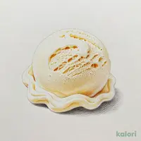 バニラアイス