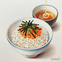 明太茶漬け