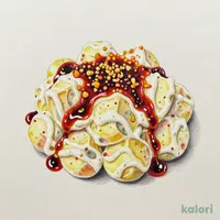食べるラー油掛けポテトサラダ