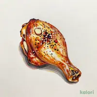 鶏もも肉のガーリックスパイス焼き