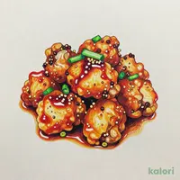 麻辣油淋鶏