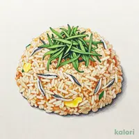 しらすと大葉のチャーハン