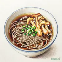 まいたけ天温そば