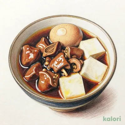 もつ煮豆腐