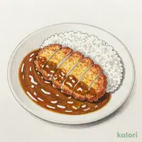 チキンカツカレーライス
