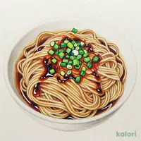 本格台湾ねぎ油和えそば