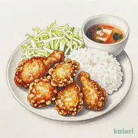鶏の唐揚げセット (9個)