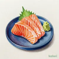 サーモン刺身