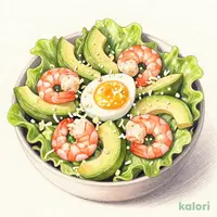 海老とアボカドのサラダ