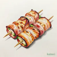 豚巻き野菜串4種盛り
