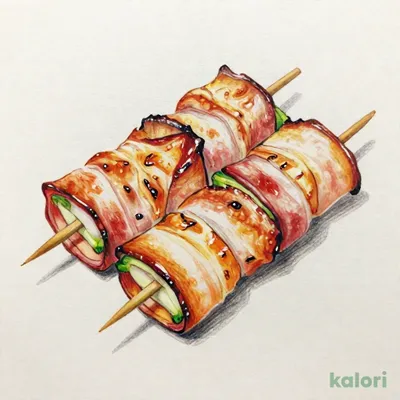 豚巻き野菜串4種盛り