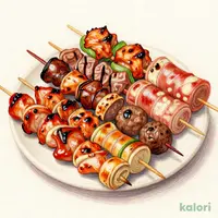 豪華串焼き全種盛り