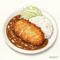 チキンカツカレーライス ダブル