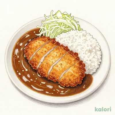チキンカツカレーライス ダブル