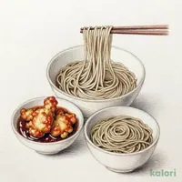 蕎麦とミニ丼のセット からあげ丼セット