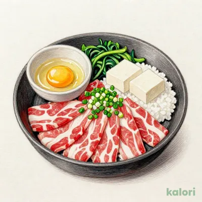 牛すき焼き鍋セット