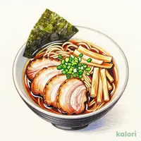 Chinese-Style Ramen with 6 Slices of Chashu