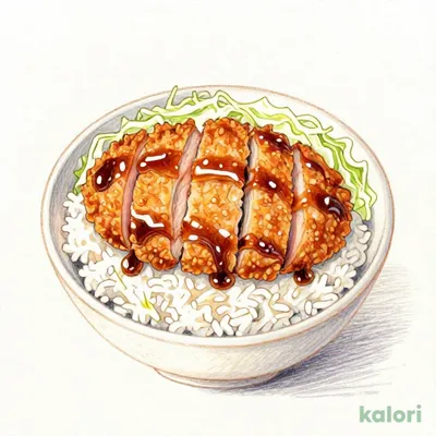 Sauce Katsu-don (Pork Cutlet Rice Bowl)