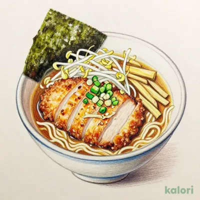 Fried Pork Garlic Ramen