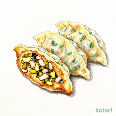 Nozawana Gyoza (Pickled Mustard Leaf Dumplings)