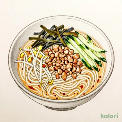 Cold Tantanmen (Spicy Sesame Ramen)