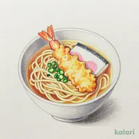 おこさまラーメン（ラーメンと天ぷら）