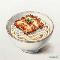 たれづけとり天重（冷）小うどん付