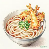 とり小天ぷらとうどん（冷）