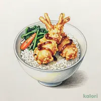 とり小天丼彩り小鉢セット