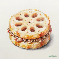 れんこんかさね揚げ