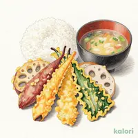 国産野菜天ぷら御膳