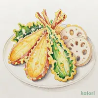 国産野菜天ぷら盛合わせ